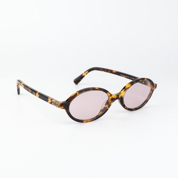 Miu Miu REGARD Women Sunglasses Honey Havana Pink MU04ZS 14L4I0 NEW AUTHENTIC main image 9